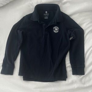 Primrose Schools Kids Dark Blue Polo Shirt